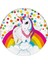 Rainbow Unicorn Karton Tabak 23CM 8 Li Lisanslı 1