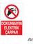 Dokunmayın Elektrik Çarpar 20 x 30 cm 1