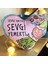 Sevgi Neydi Sevgi Yemekti 34 cm Kalp Yastık 4