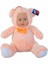 Bebek Yüzlü Peluş Ayıcık 35 cm Turuncu 1