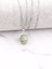 Prehnite Doğal Taş Kolye 1