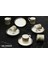 Platin Manzara Kahve Fincanı Set 1
