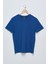 D'or Chıton Erkek Mavi Basic T-Shirt 2