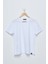 Erkek Beyaz V Yaka T-Shirt 1