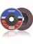 Mermer Metal Ahşap Granit Demir Fayans Kesme Flap Disk Seti (4 Parça) 5