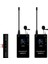 UM100 Kit-4 Ultra Kompakt Type-C Girişli 1 Alıcı 2 Vericili Uhf Kablosuz Yaka Mikrofon Seti 1