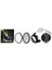 - 52mm XS-PRO Slim Koruyucu Uv + Cpl Polarize Filtre + Yaprak Parasoley + Lens Kapağı 1