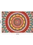 Mandala Desen Duvar Örtüsü Halısı 150 x 100 cm 2