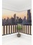 Balkon Demir Perdesi, 150 x 85 Kahverengi 1
