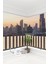 Balkon Demir Perdesi, 330 x 85 Kahverengi 2