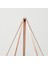 Bakır Rose Gold Geometrik Teraryum Prizma Cam Fanus 26X21X21CM 2