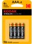 Xtralife Alkalin Blister Ince Pil K3A 4 Adet 1