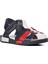 210111 Lacivert-Beyaz-Kırmızı Comfort Erkek Çocuk Sandalet 3