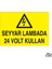 Seyyar Lambada 24 V Kullan 20 x 30 cm 1