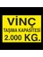 Vinç Kapasite 2 Ton 20 x 30 cm 1