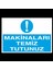 Makinaları Temiz Tutun 20 x 30 cm 1