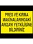 Pers ve Kırma Makinalarındaki Arızayı Yekilisine Bildiriniz 20 x 30 cm 1