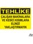 Tehlike Çalışan Makinalara ve Kesici Kısımlara Elinizi Yaklaştırmayın 20 x 30 cm 1