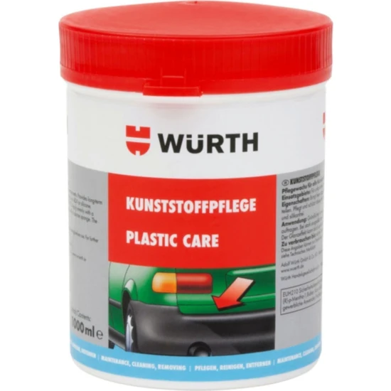 Würth  Würth Dış Plastik Tampon Lastik Torpido Parlatıcı Bakım Mumu 1lt Würth-Plastik-Bakım ve Parlatıcı Würth