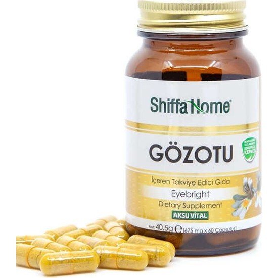 Shiffa Home Gözotu (Eyebright) 675 mg 60 Kapsül