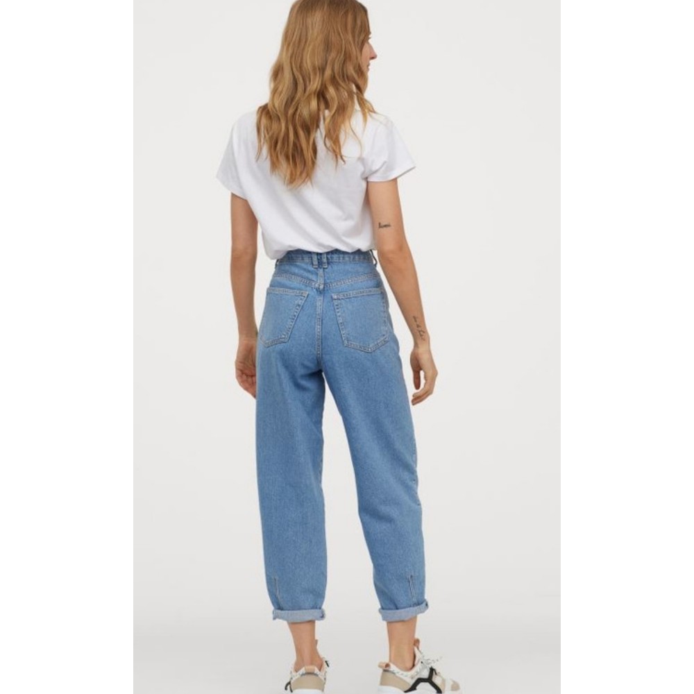 h&m two tone jeans