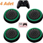 Feza Xbox Wireless Controller 2 Çift Tırtıklı Analog Başlığı Yeşil 4 Adet Oyun Aksesuarı