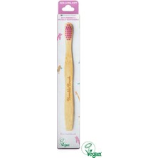 Organicadent Doğal Çocuk Diş Macunu + Humblebrush Diş Fırçası(Pembe)+Streibal Fırça Kabı(Pembe