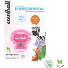 Organicadent Doğal Çocuk Diş Macunu + Humblebrush Diş Fırçası(Pembe)+Streibal Fırça Kabı(Pembe