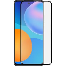 Caseart Huawei P Smart 2021 Tam Kaplayan Temperli Ekran Koruyucu Cam