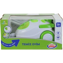 Çebi Toys Pilli Sesli Elektrik Süpürgesi Yeşil