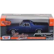 Vardem Oyuncak Metal 1970 Chevy El Camino Lacivert 1:24 Ölçek