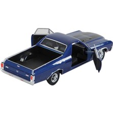 Vardem Oyuncak Metal 1970 Chevy El Camino Lacivert 1:24 Ölçek