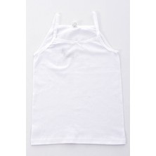 Pemilo 6 Adet Kız Çocuk 0048 Atlet Beyaz