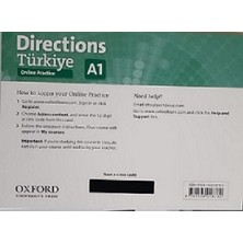 Oxford University Press Directions Türkiye A1 Student's Book + Workbook With Online Practice And Cd-Rom