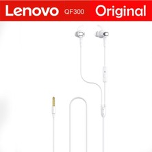 Lenovo QF300 Mikrofonlu Kulak Içi Kulaklık Beyaz (İthalatçı Garantilidir)
