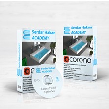 Serdar Hakan Academy 3ds Max 2021 ve Corona Render 5 Temel Eğitim Seti + Texture Arşivi