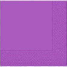 Hayaller Dükkanı Peçete Düz Desenli Mor Pk:20