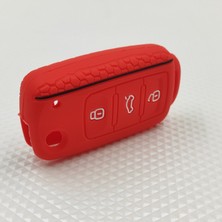 Pelit Otomotiv Volkswagen Anahtar Kılıfı Silikon 3 Tuş (Oem)