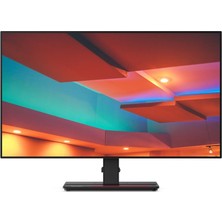 Lenovo ThinkVision P27Q-20 27" 60Hz 4ms (HDMI+VGA) FreeSync QHD IPS LED Monitör 61EAGAT6TK