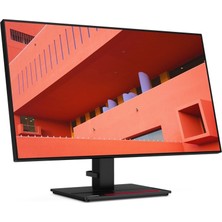 Lenovo ThinkVision P27Q-20 27" 60Hz 4ms (HDMI+VGA) FreeSync QHD IPS LED Monitör 61EAGAT6TK