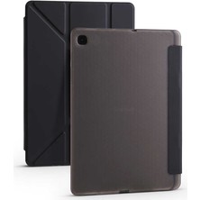 CoverZone Galaxy Tab A7 10.4 T500 2020 Tofu Folding Kalem Tutacaklı Standlı Kılıf Siyah