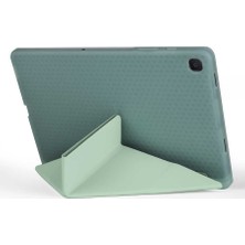 CoverZone Galaxy Tab A7 10.4 T500 2020 Tofu Folding Kalem Tutacaklı Standlı Kılıf Siyah