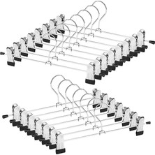 Uzman Grup Raf 20'li Paket Metal Mandallı Elbise Askısı