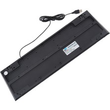 Wozlo WZ-801 USB Kablolu Fiber Doku Standart Q Klavye