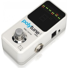 Tc Electronic Polytune 3 Mini Tuner, Akort / Bonafide Buffer Pedalı