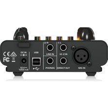 Behringer Voice Studio Kayıt Paketi  C-1 Kondenser Mikrofon MIC500 USB Vakum Tüp Preamfi / Ses Kartı