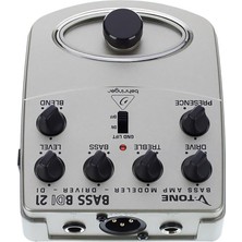 Behringer V-Tone BDI21 Bas Gitar Pre / Dı Box /  Modeler