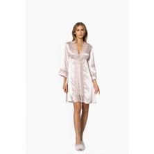 Pierre Cardin  6010 Kadın İpek Saten Güpürlü Altılı Set Çeyiz Takım