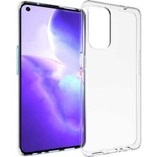Gpack Oppo Reno5 5g Kılıf Süper Silikon Şeffaf Koruma Renksiz