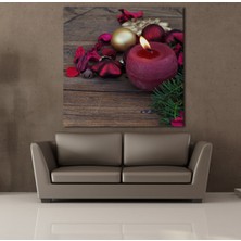 Technopa Tek Kırmızı Mum 50 x 50 cm